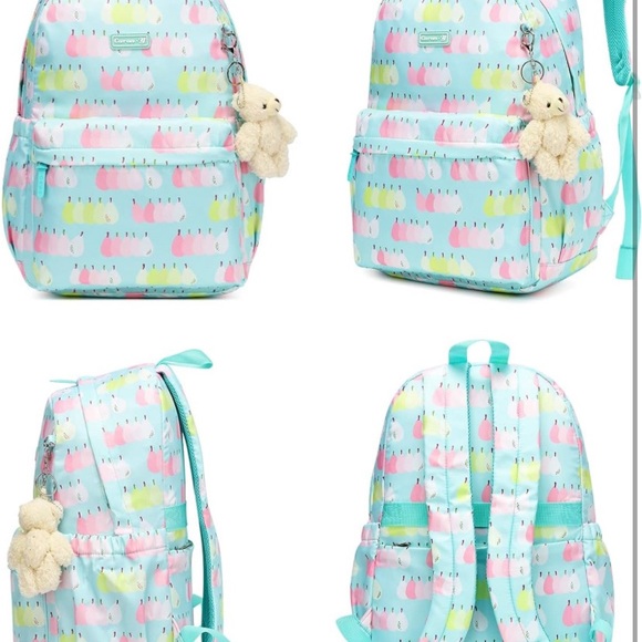 Caran-Y  School Backpack for Girls Light Weight Suitable for 6 Up Durable - Picture 4 of 4